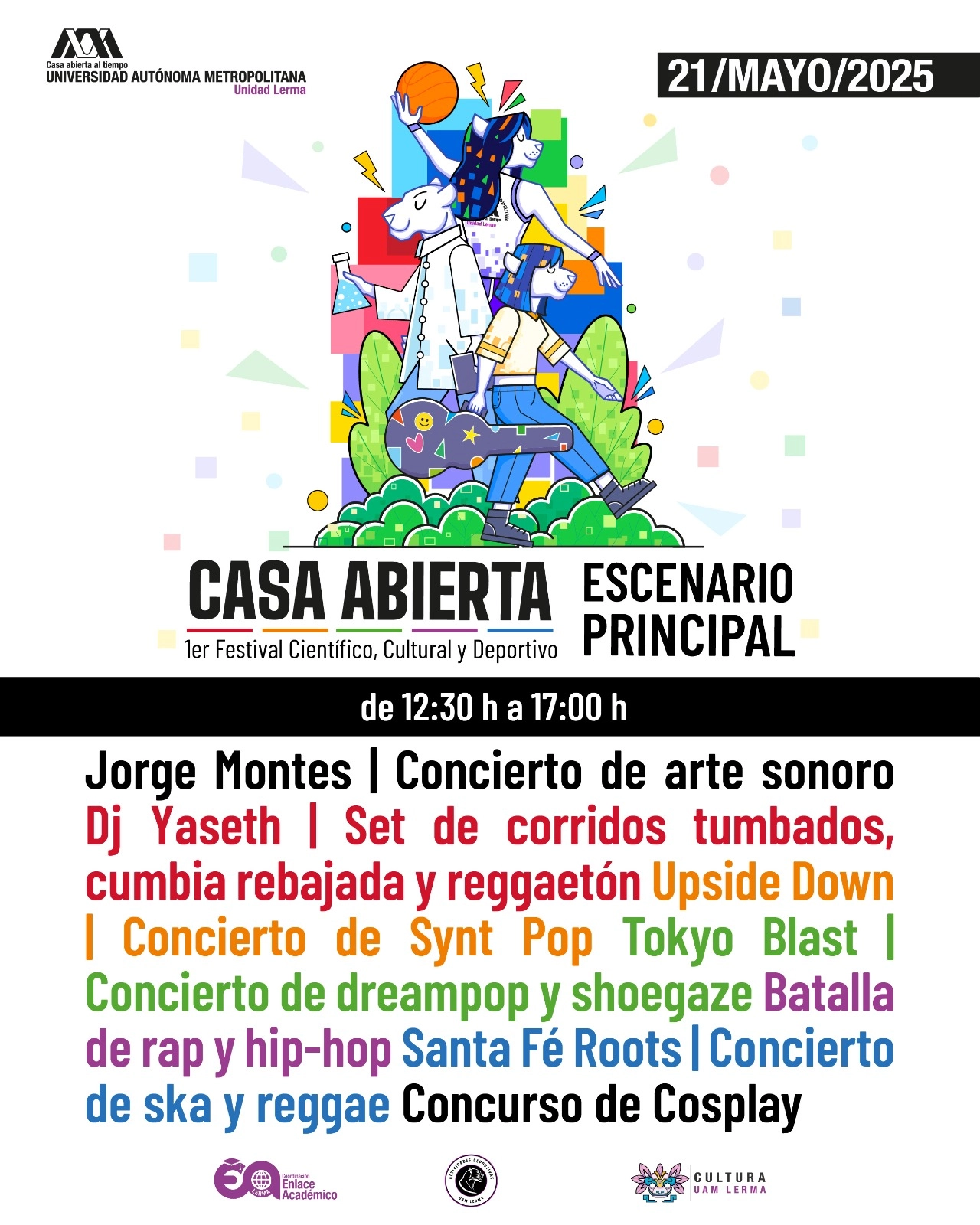 Cartel de actividades de Lerma